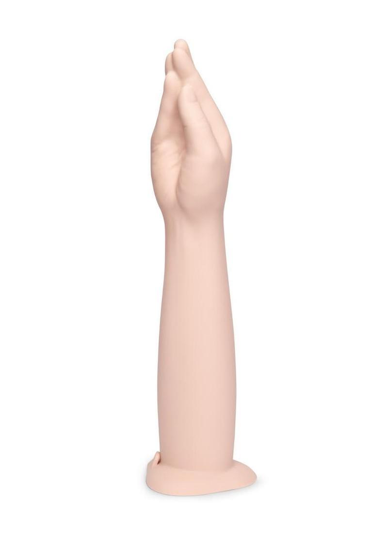 B-Vibe Silicone Hand Fisting Dildo - Vanilla