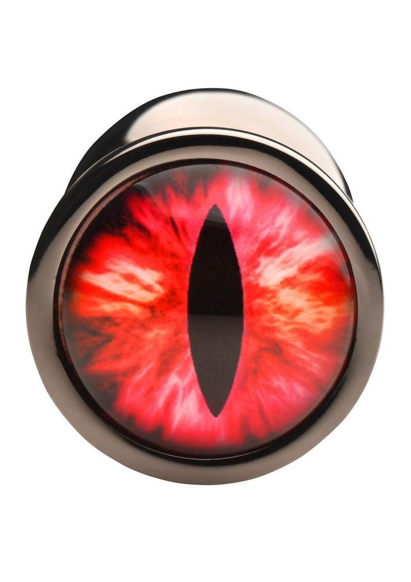 Creature Cocks Red Eye Metal Butt Plug
