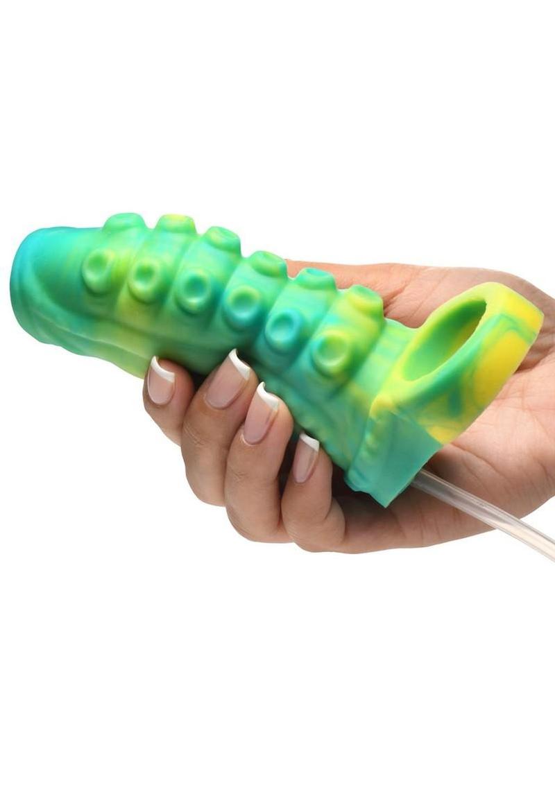Creature Cocks Tentacle Squirting Silicone Penis Enhancer