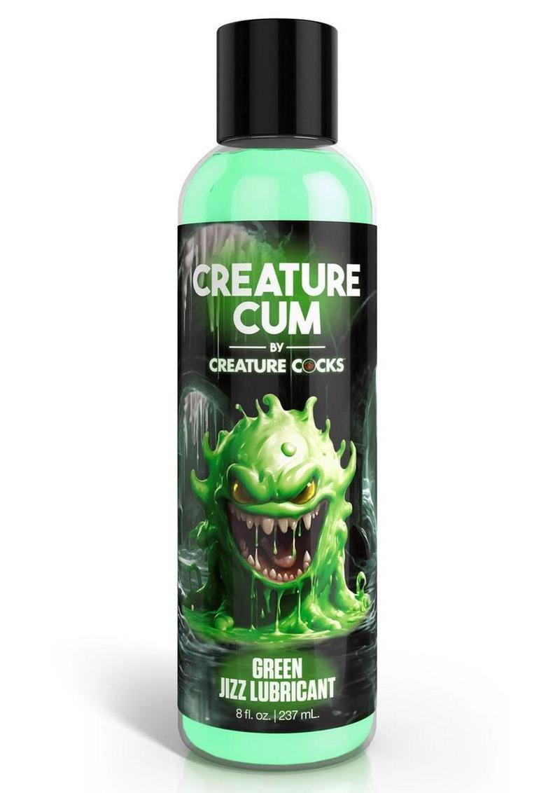 Creature Cum Green Unscented Jizz Water Based Lubricant - Green - 8oz