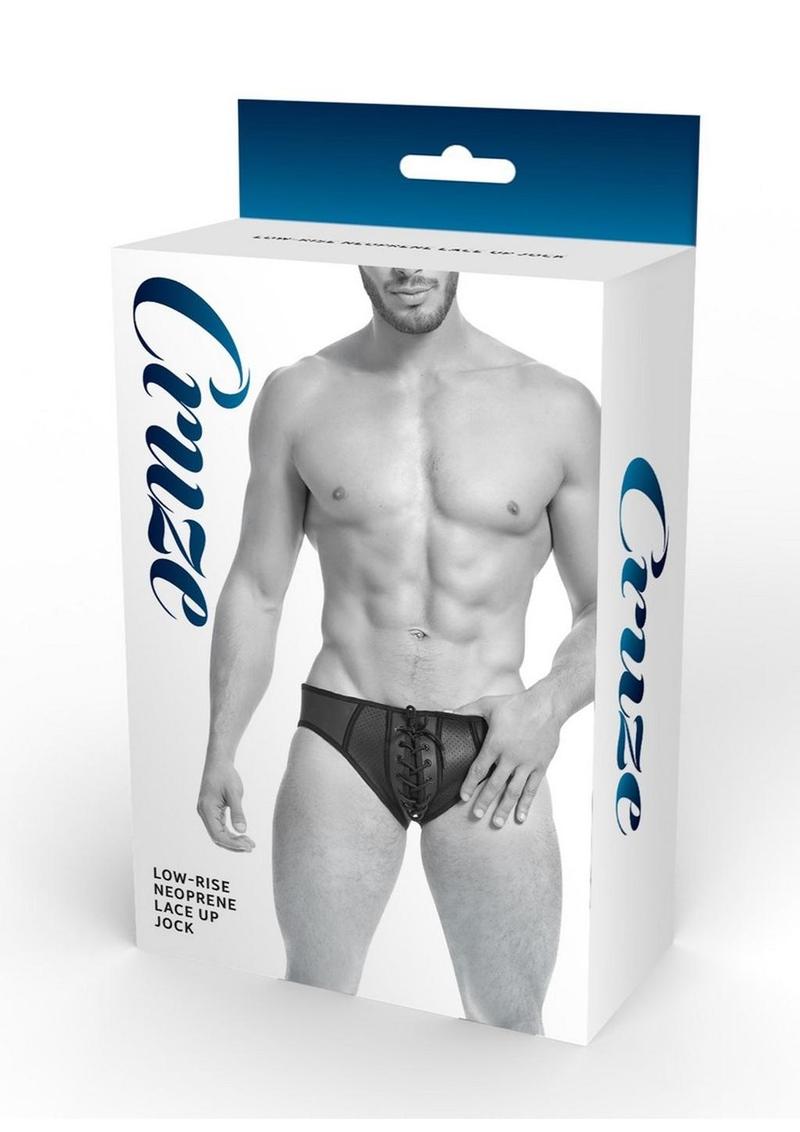 Cruze Kick-Off Lace Up Brief - Black - Large/XLarge
