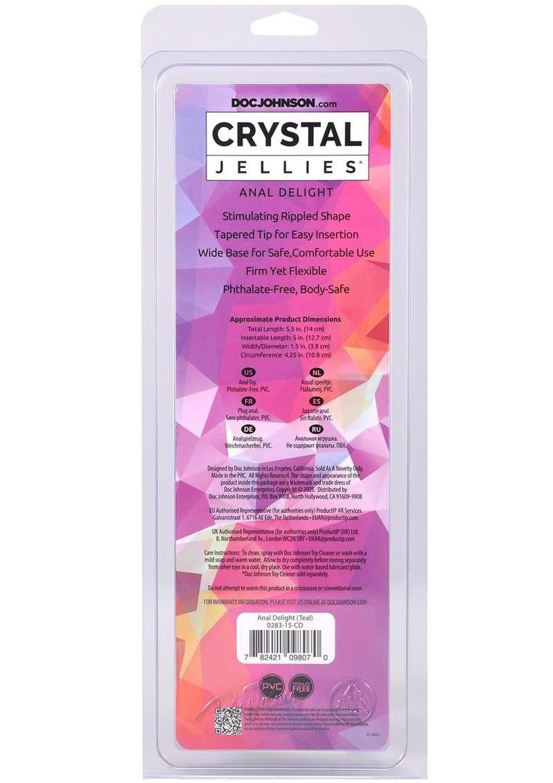 Crystal Jellies Anal Delight Anal Plug