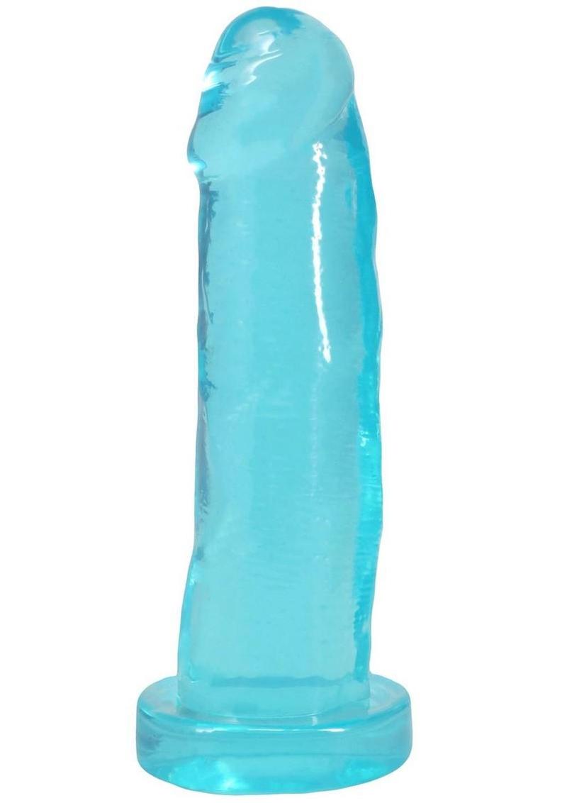 Crystal Jellies Realistic Cock - Teal - 7in