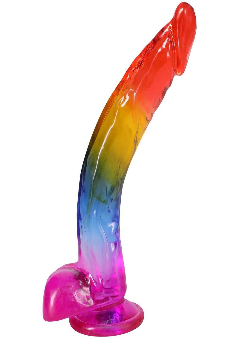 Crystal Jellies Realistic Dildo with Balls