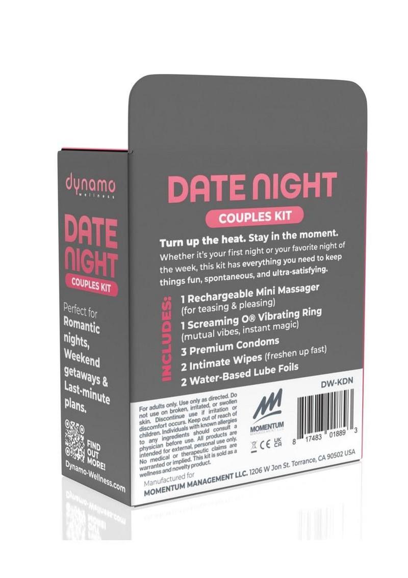 Dynamo Wellness Date Night Intimacy Kit