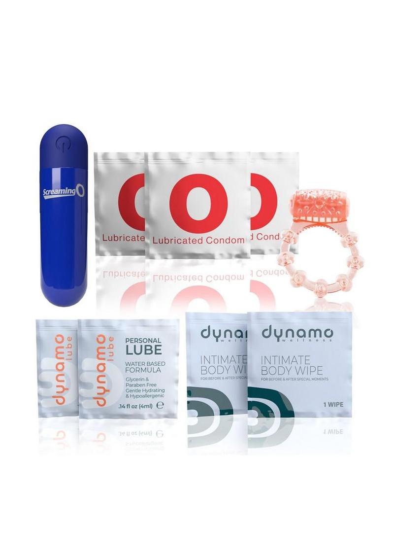 Dynamo Wellness Date Night Intimacy Kit - Gray/Grey