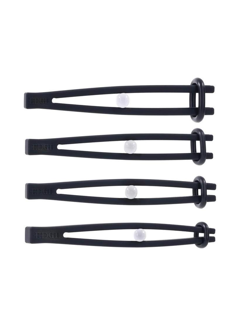 Edge Silicone Pinching Rods - Black