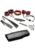 Master Series Scarlet Seduction Bondage Travel - 14 Piece/Set