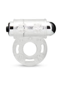 Performance C-Vibes Multi-Speed Vibrating Cock Ring - Clear/Silver