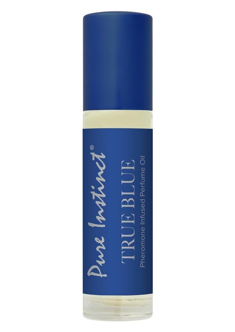 Pure Instinct Pheromone Perfume Oil Roll On - True - Blue - .34oz/10.2ml