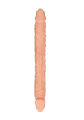 Realrock Skin Realistic Double Dildo - Vanilla - 14in