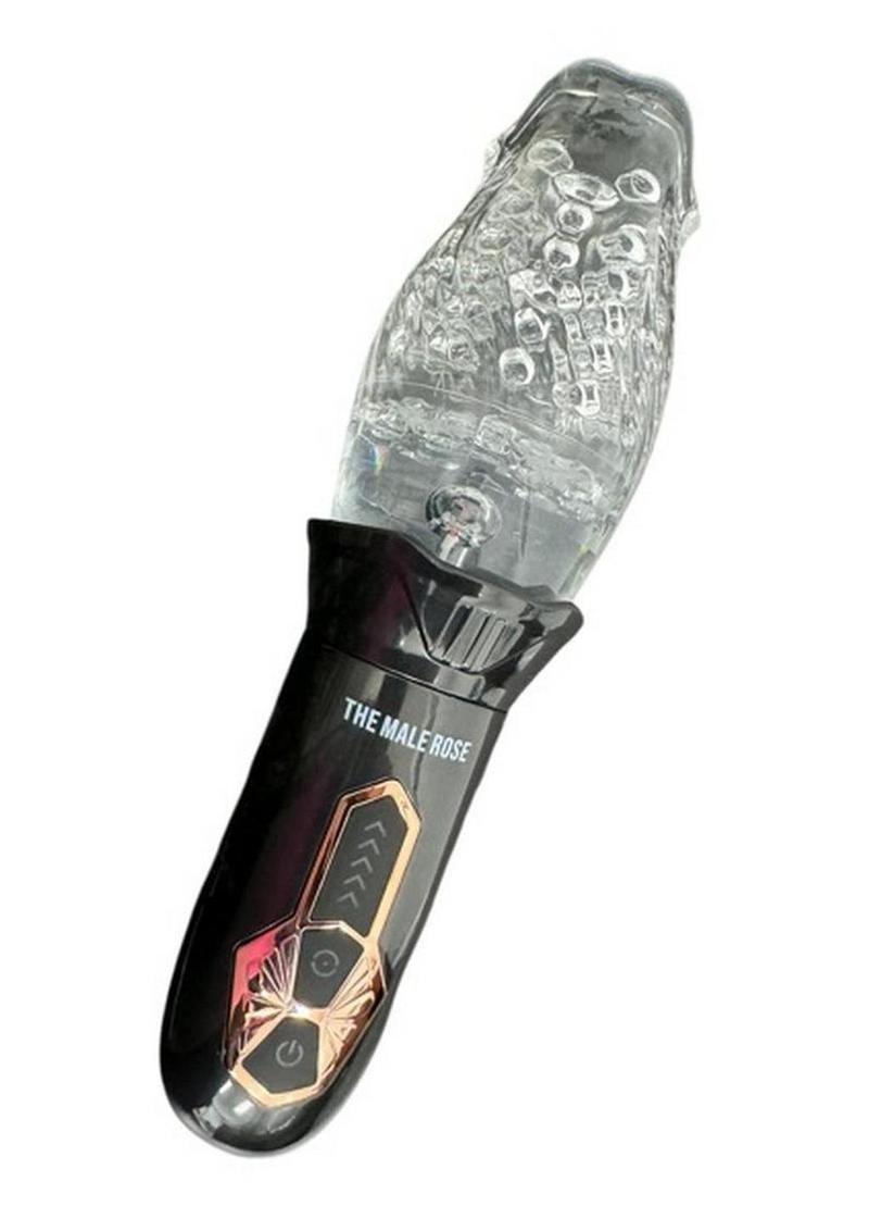The Male Rose Rechargeable Rotating Masturbator