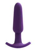 Vedo Bump Rechargeable Silicone Anal Vibrator - Deep Purple/Purple