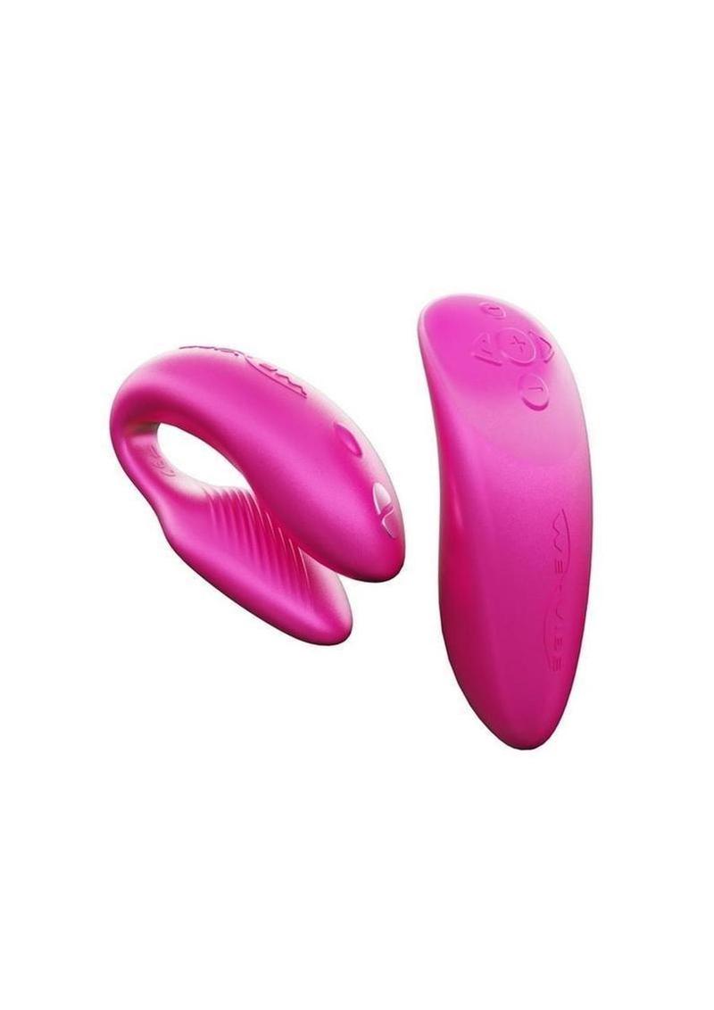 We-Vibe Chorus Rechargeable Couples Vibrator with Squeeze Remote Control - Cosmic